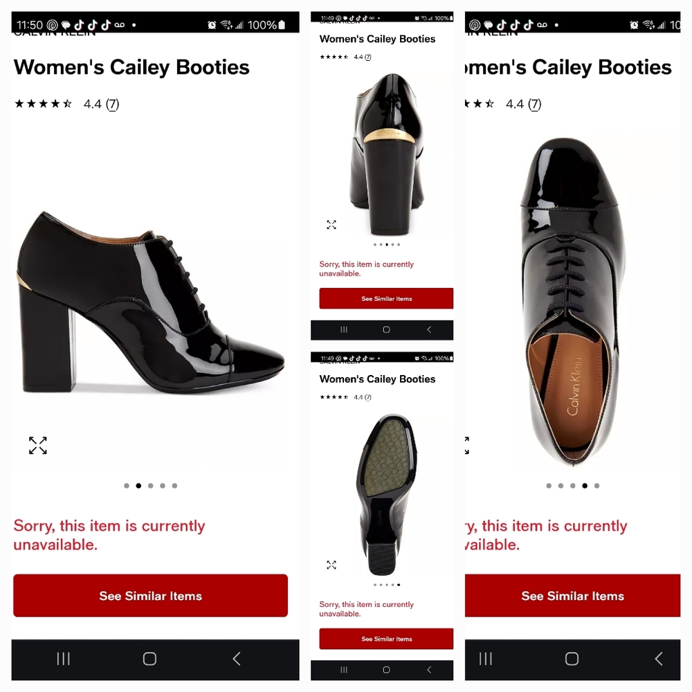 Calvin Klein Cailey Booties